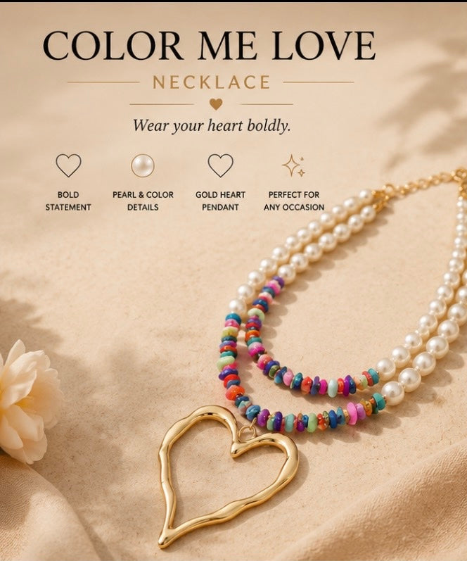 Color Me Love Necklace