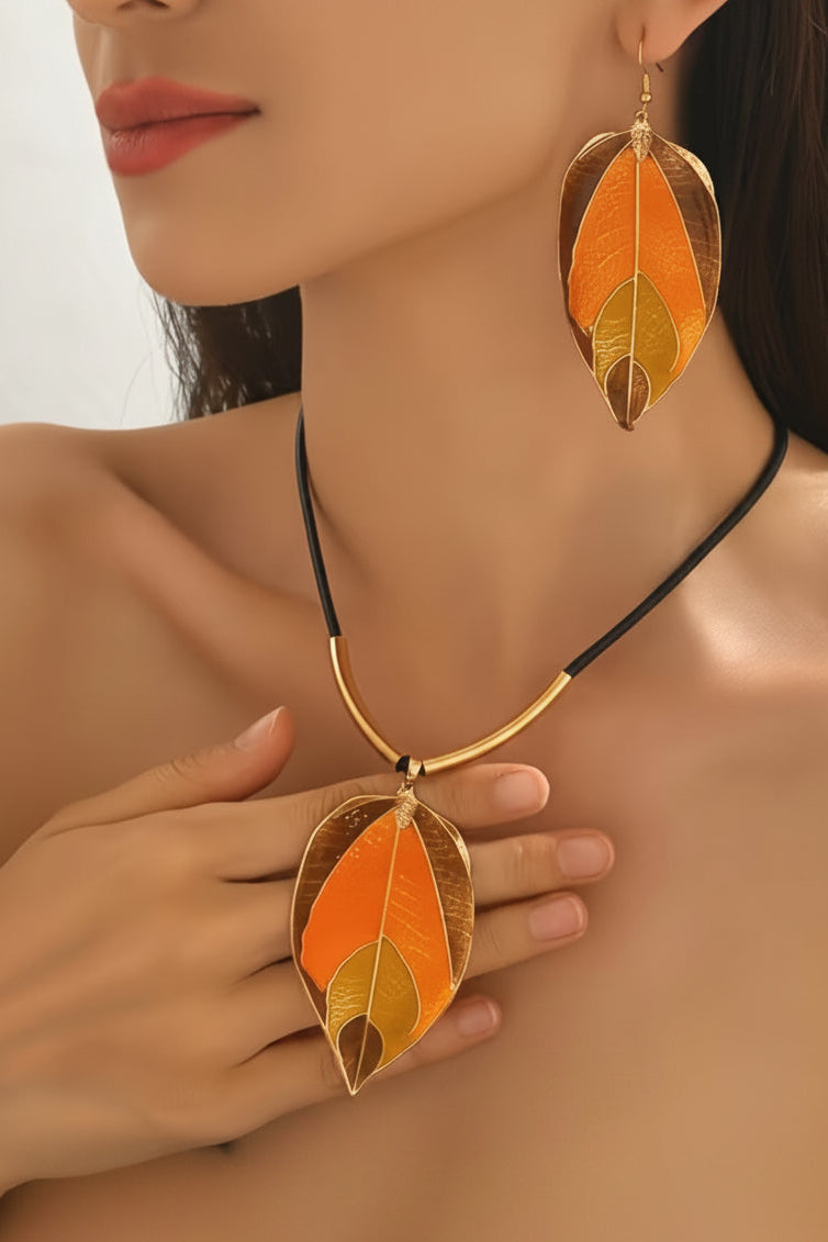 Island Glow Necklace & Earrings