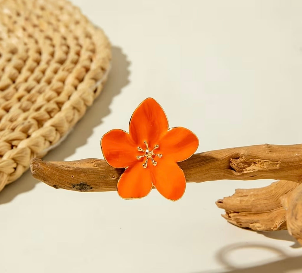 Sunset Blossom Ring