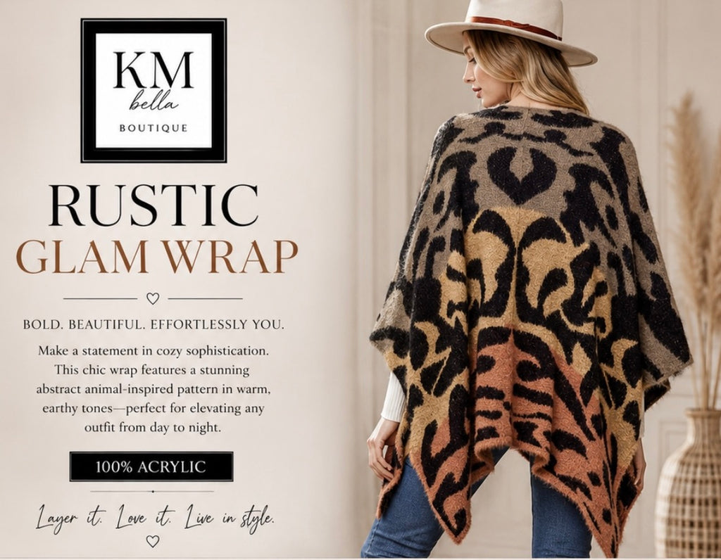 Rustic Glam Wrap