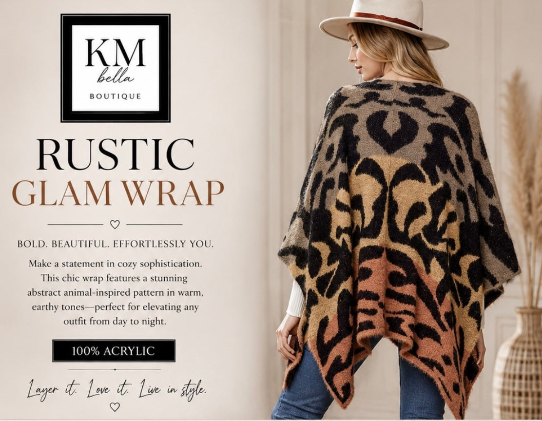 Rustic Glam Wrap
