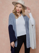 Load image into Gallery viewer, Blocked Shawl Cardigan
