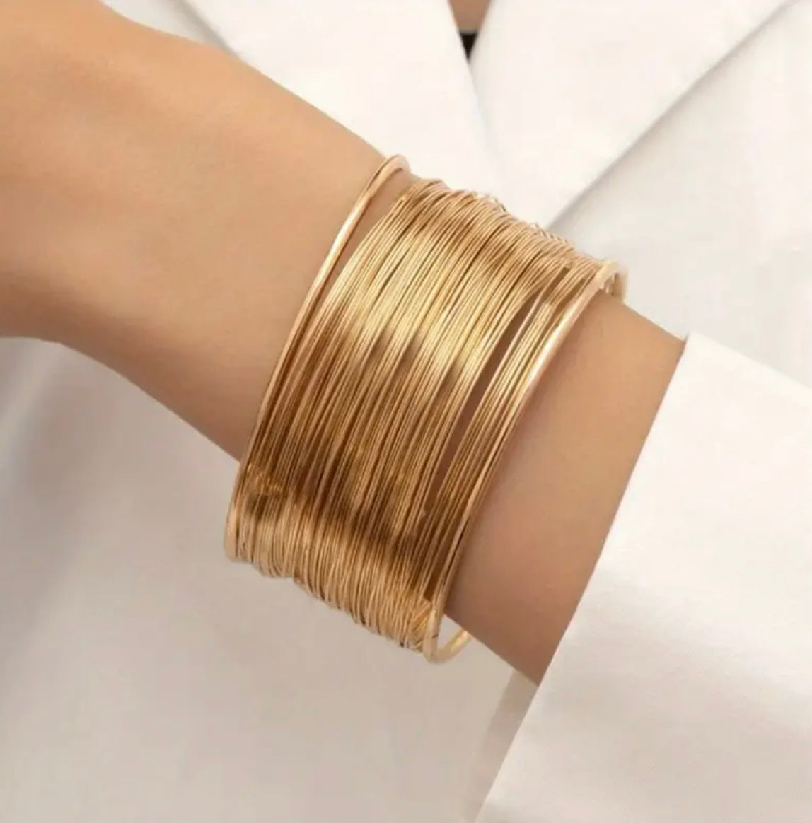 Silver/ gold bracelet