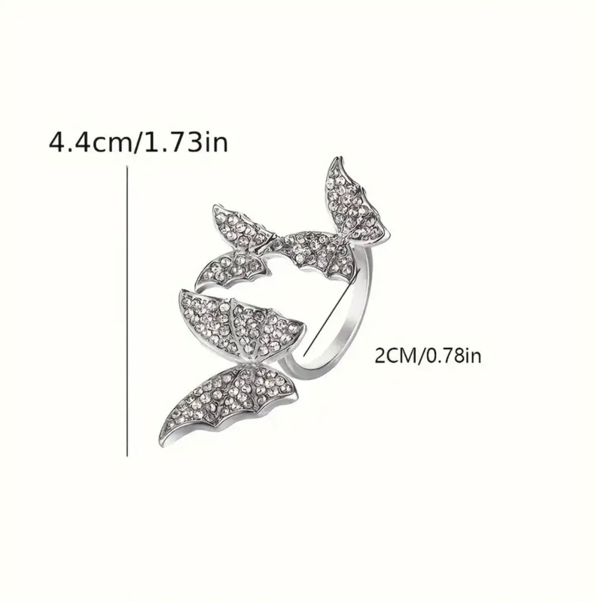 Elegant Butterfly Ring