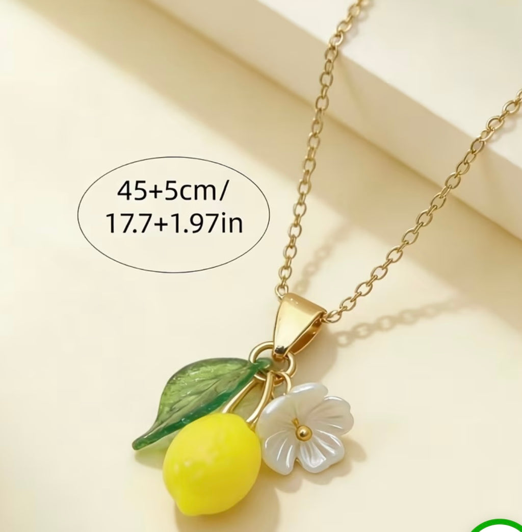 Limoncello Charm Necklace