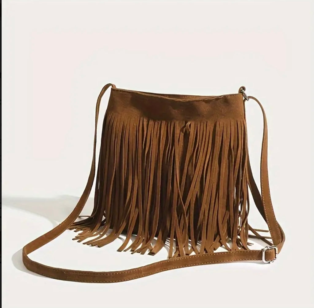 Fringe purse