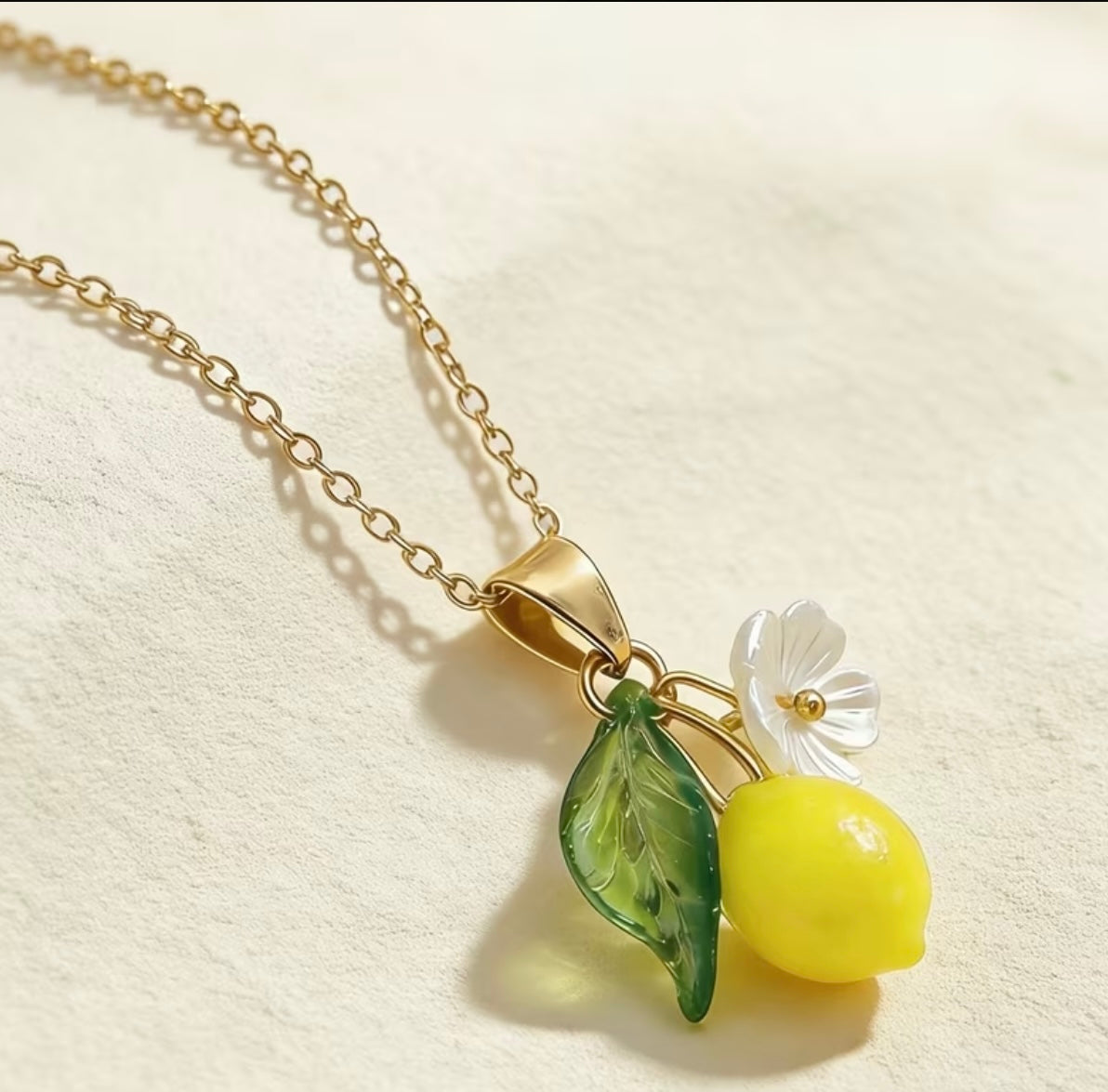 Lemon Necklace