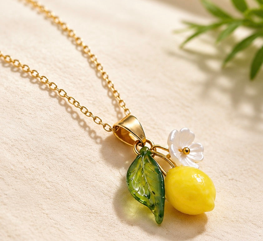Limoncello Charm Necklace