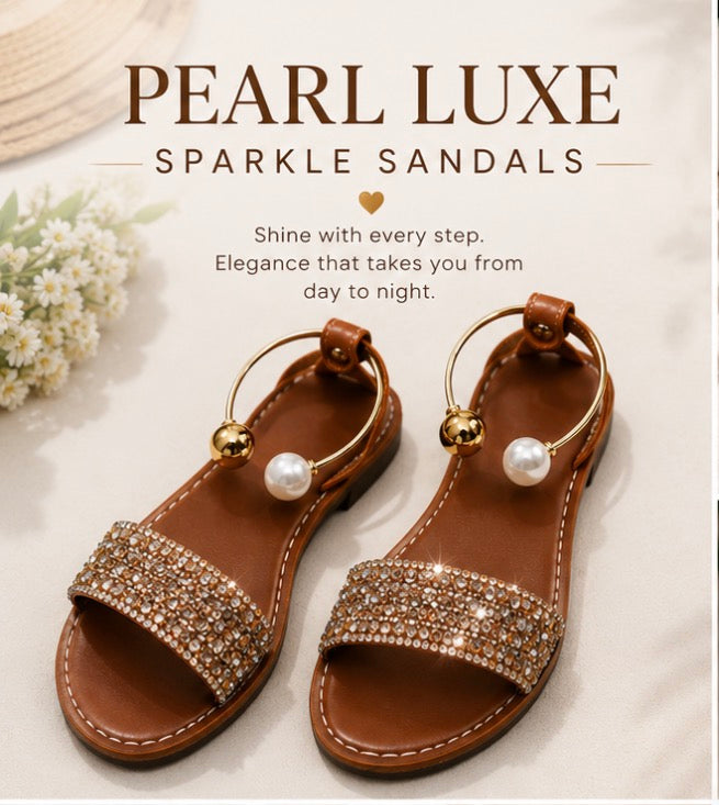 Pearl Luxe Sparkle Sandals