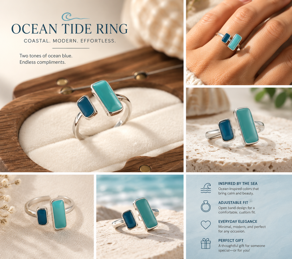 Ocean Tide Ring