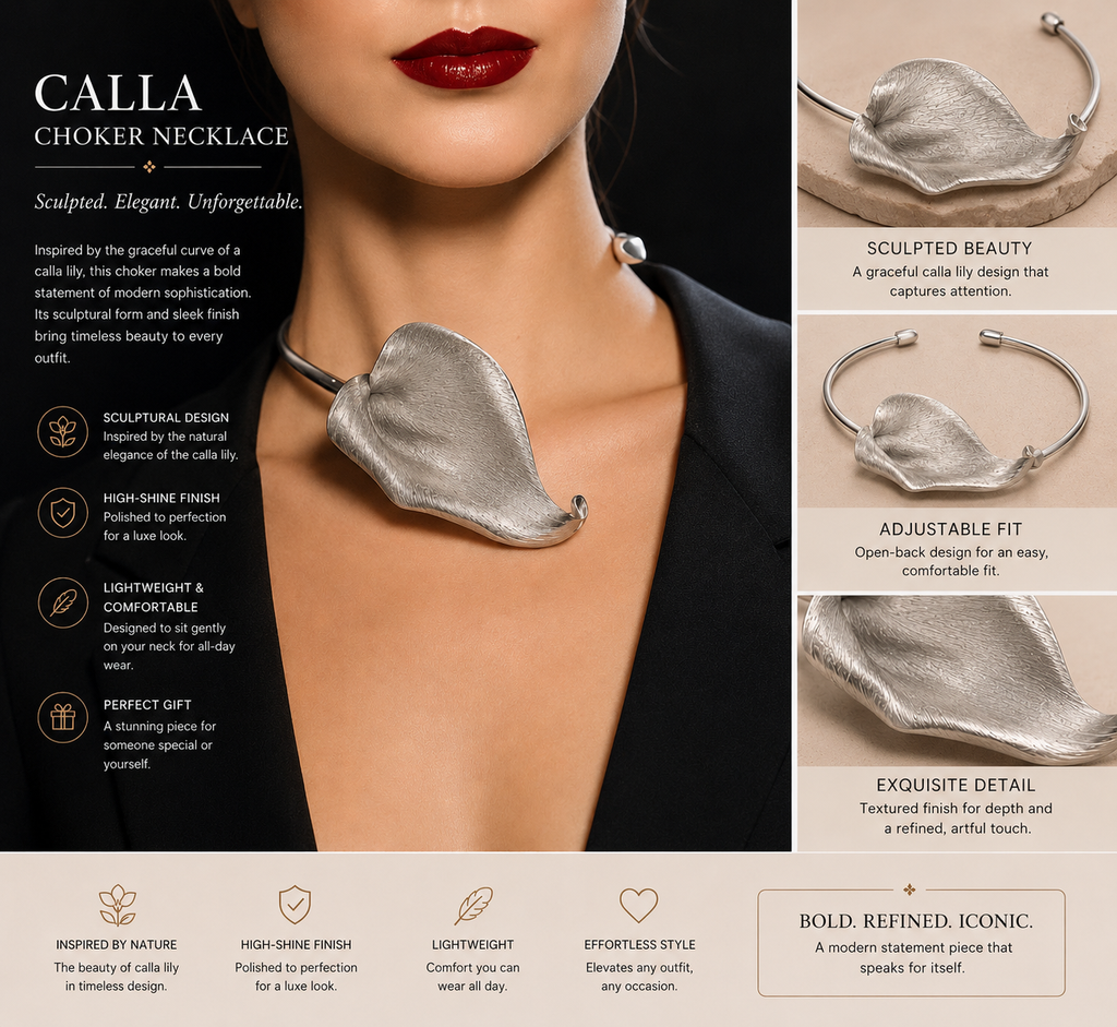Calla Choker Necklace