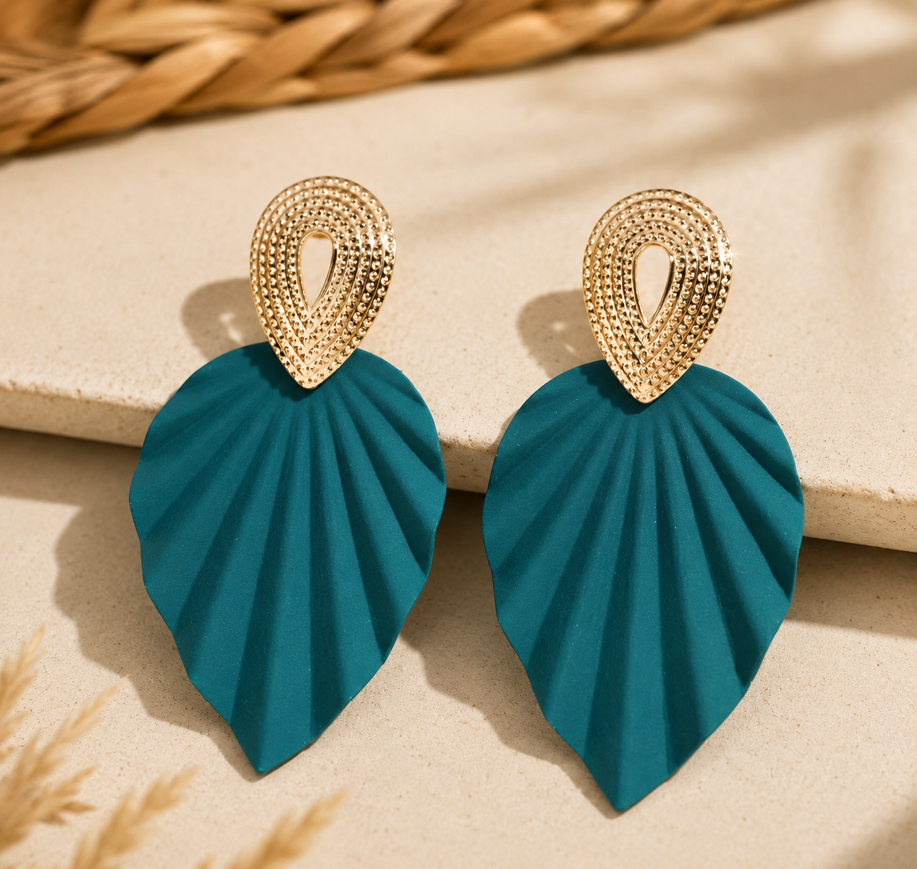 Teal Tide Earrings