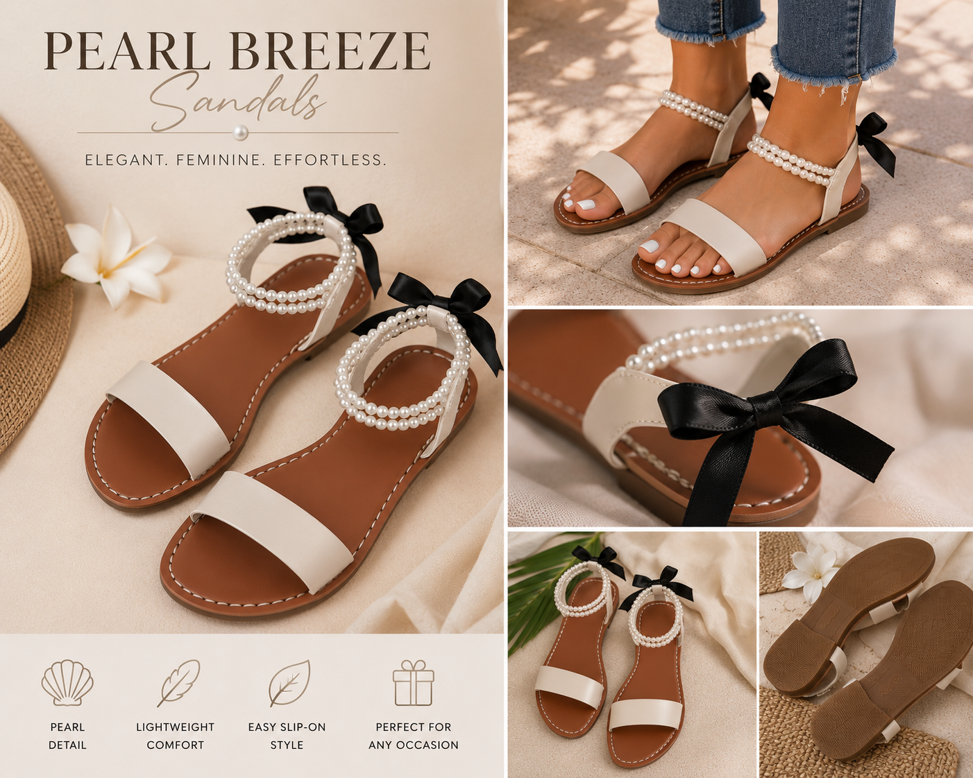 Pearl Breeze Sandals