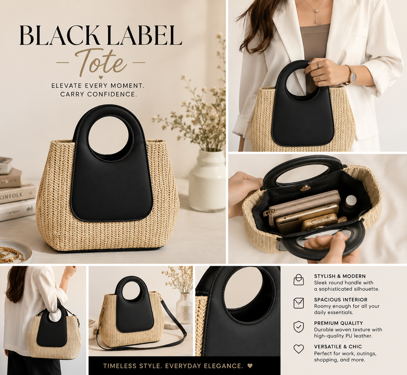 Black Label Tote