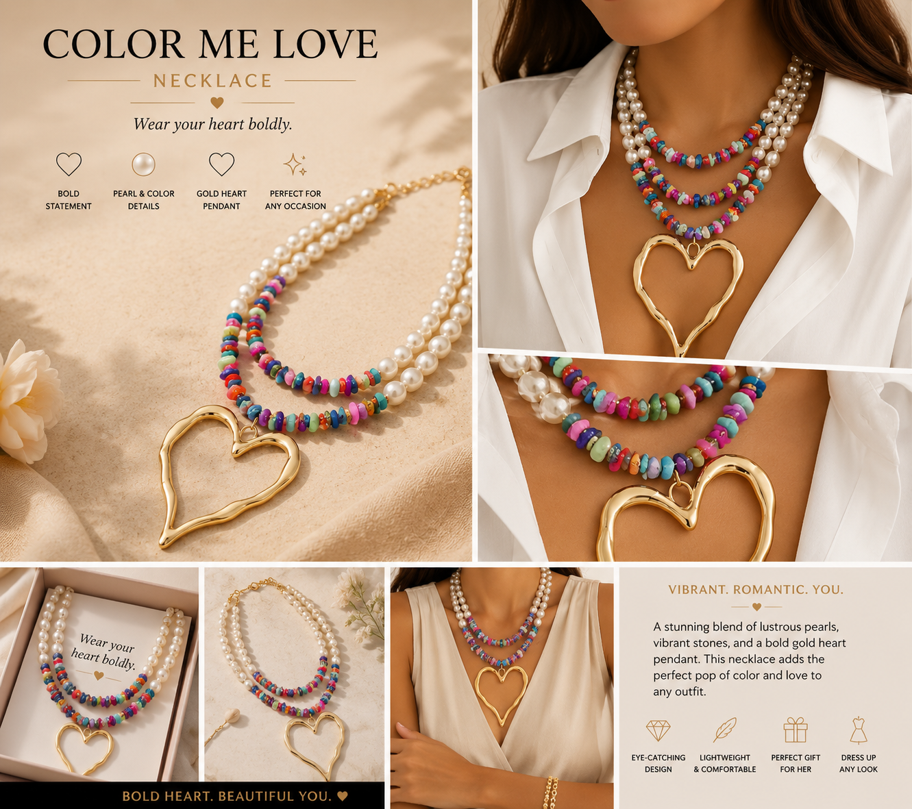 Color Me Love Necklace