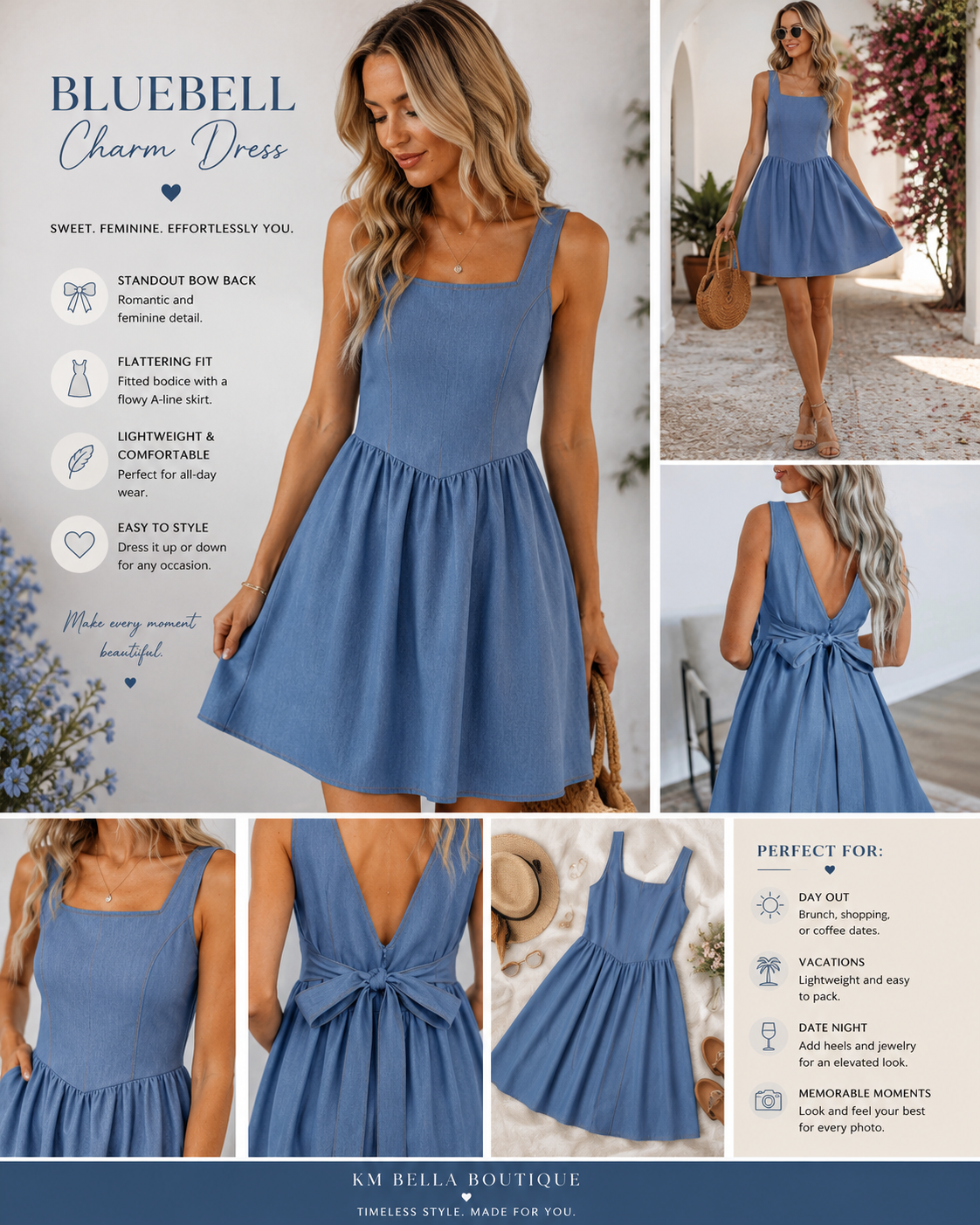 Bluebell Charm Dress
