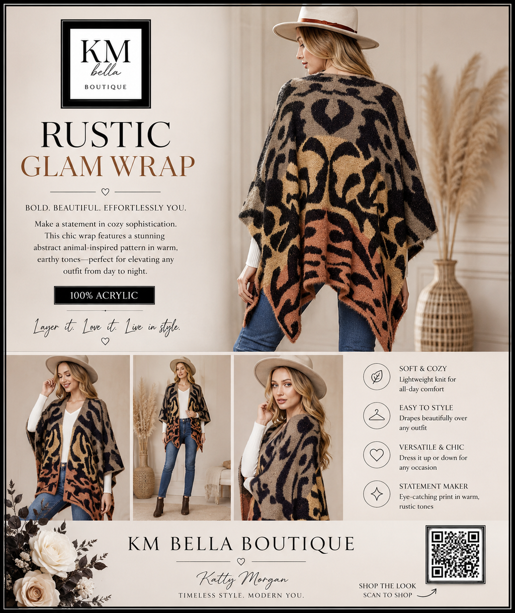 Rustic Glam Wrap