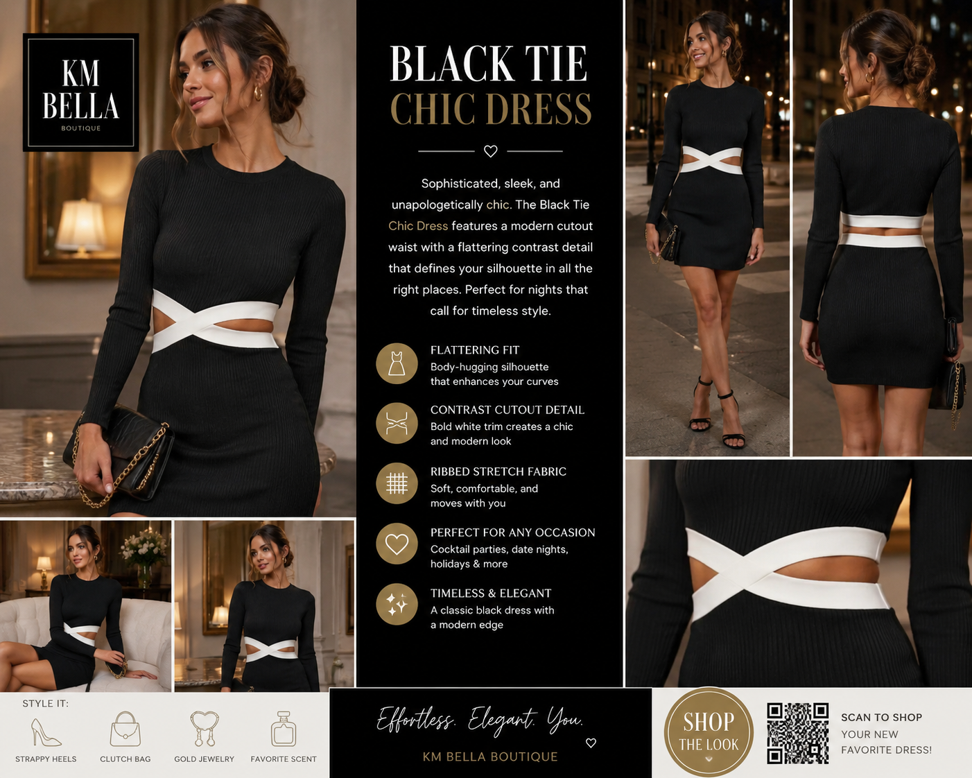 Black Tie Chic Dress
