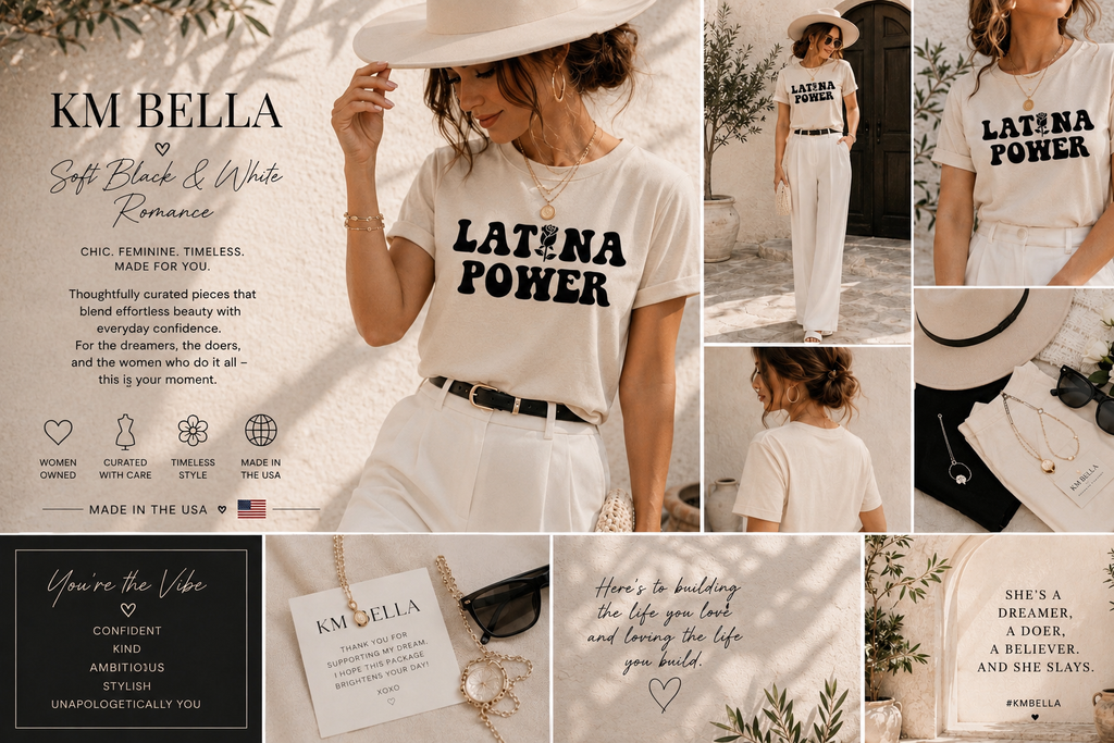 Latina Power Graphic Tee
