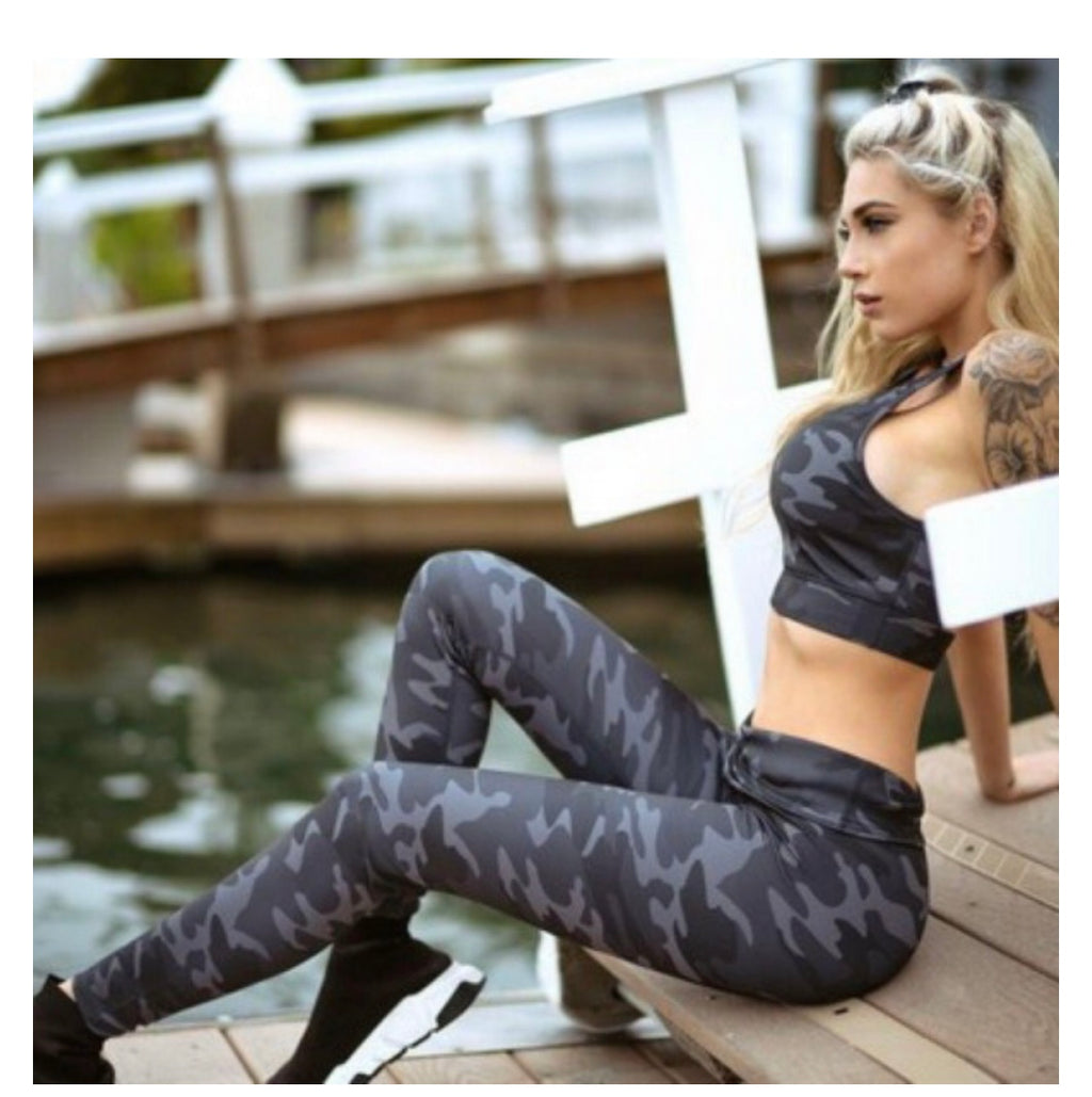 Midnight Camo Performance Leggings