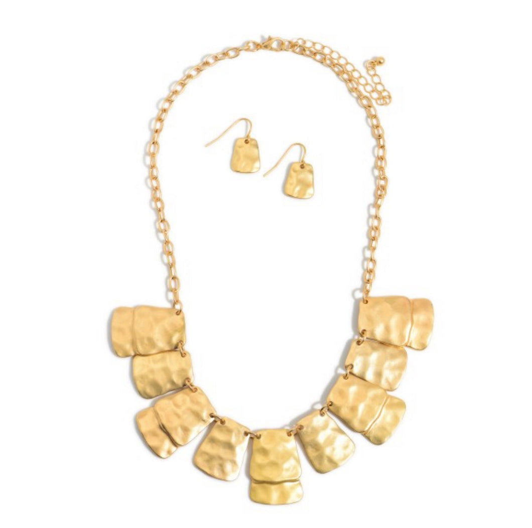 Necklace with earrings