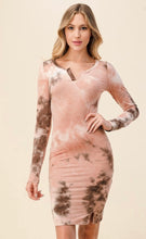 Load image into Gallery viewer, bodycon tiedye dress
