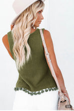 Load image into Gallery viewer, Ava Tasseled Crochet Top

