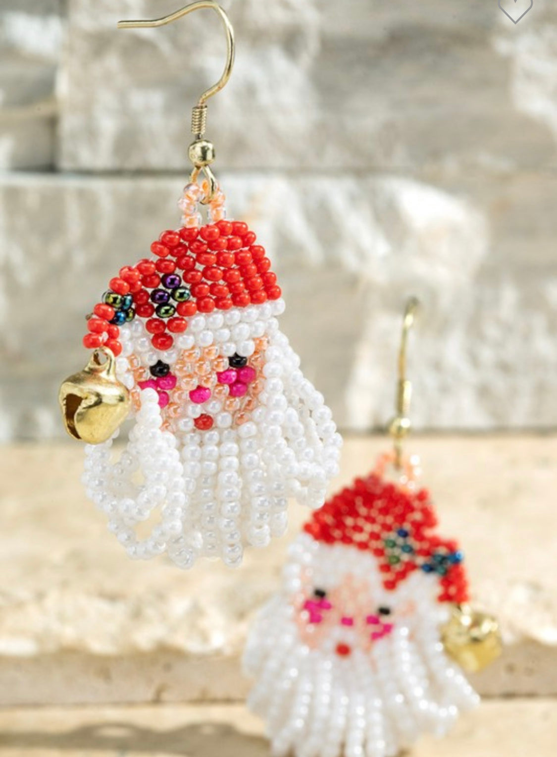 Santa Earrings