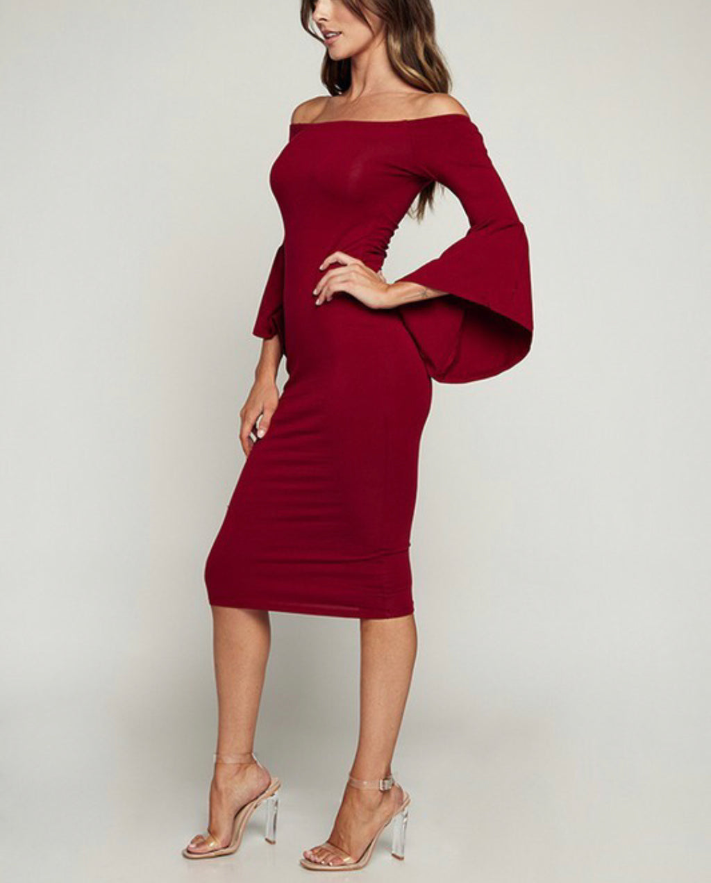 Bell Sleeve Dress