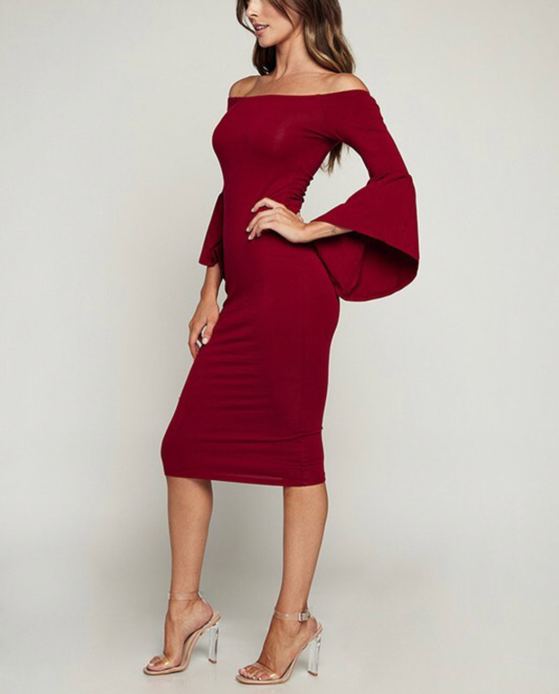 Bell Sleeve Dress